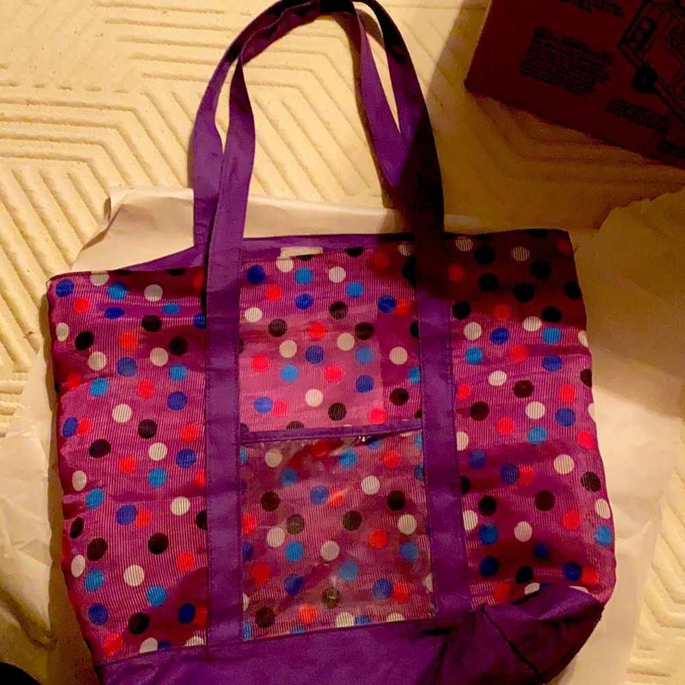 Large Purple Tote.